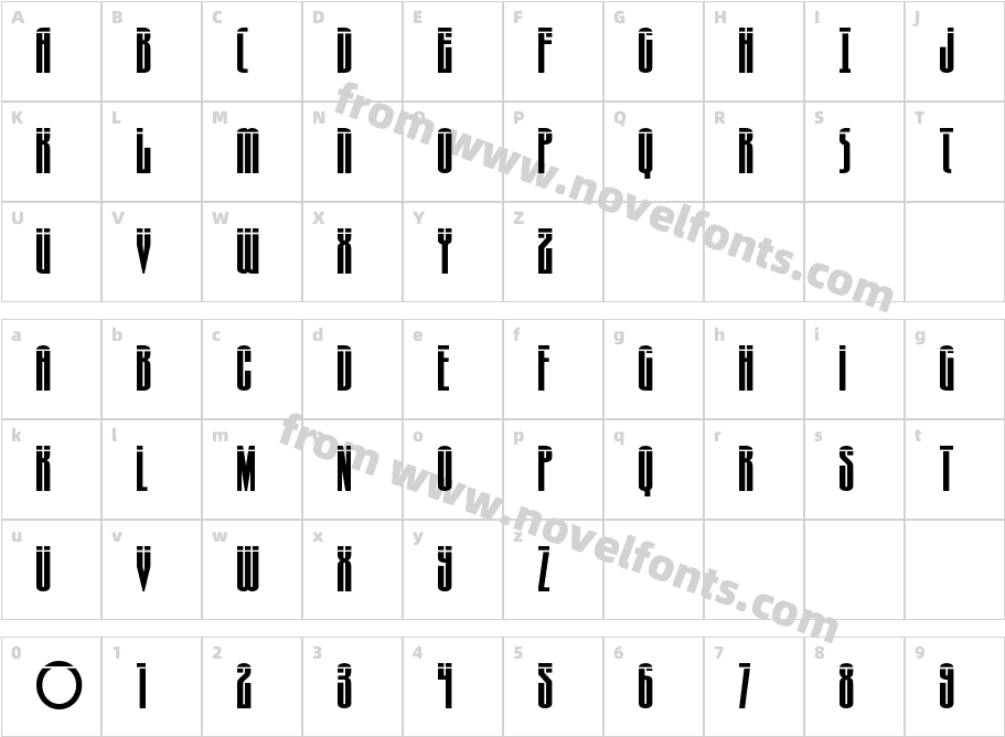 Turb0lence LaserCharacter Map