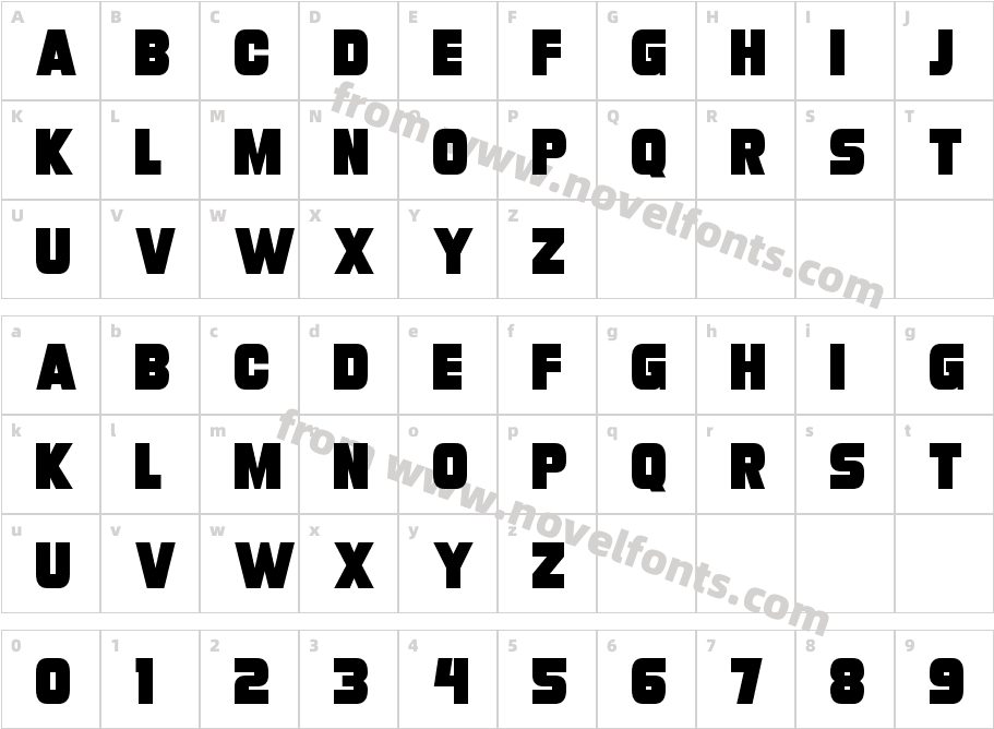 TurnaroundCharacter Map