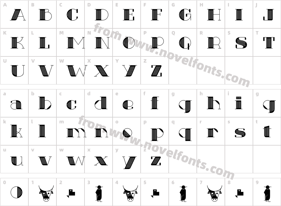 Txuleta DecoCharacter Map