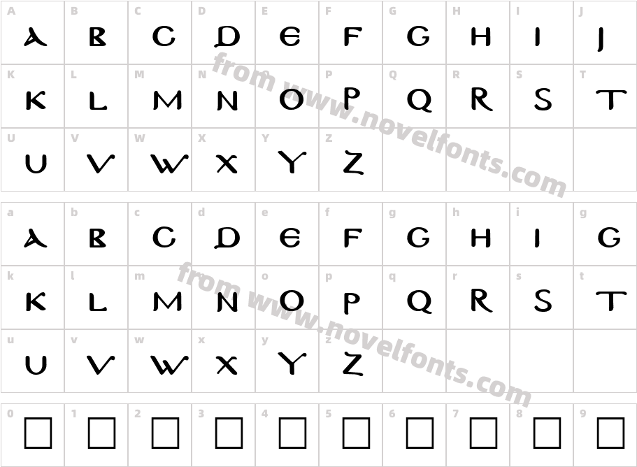 UB-Byzantine-NormalCharacter Map