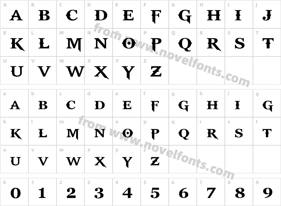 UTM Than Chien TranhCharacter Map