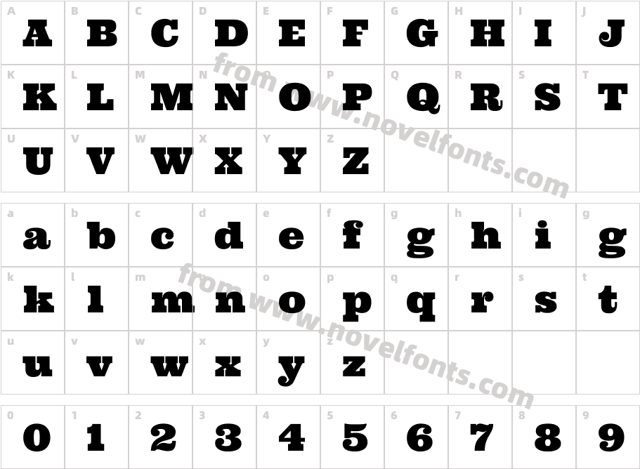 UltraCharacter Map