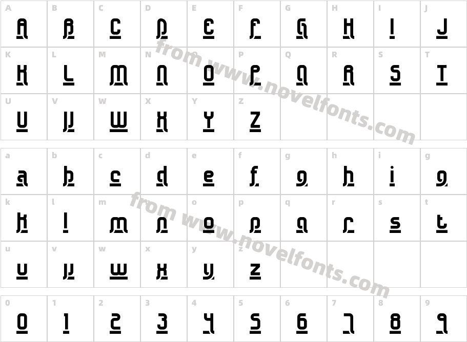 Underscore 2 BRKCharacter Map