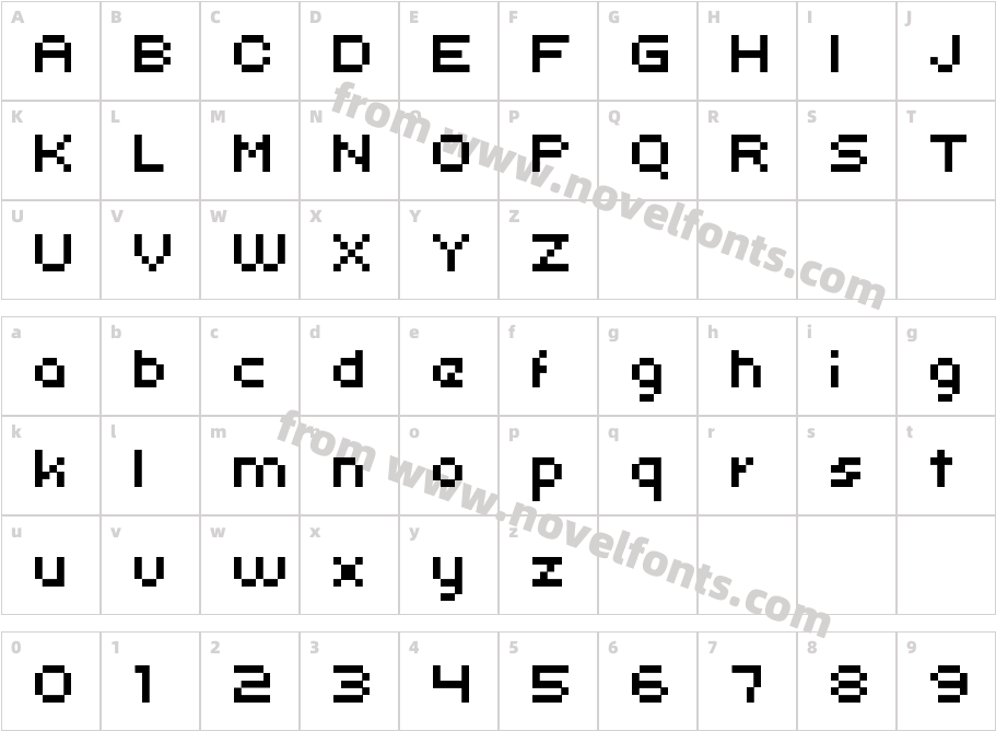 Uni0553Character Map