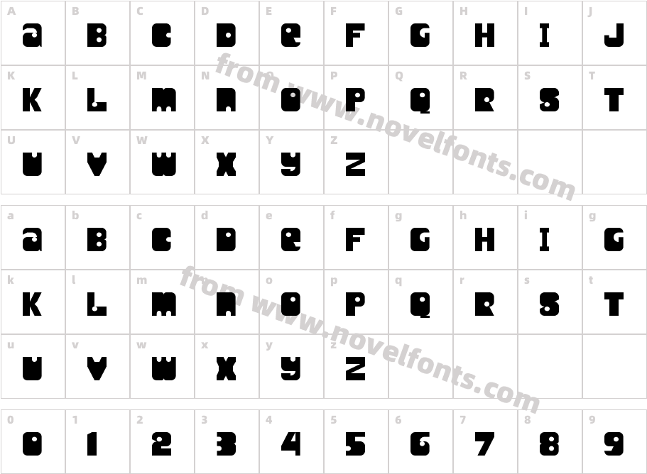 Unity Titling RegularCharacter Map