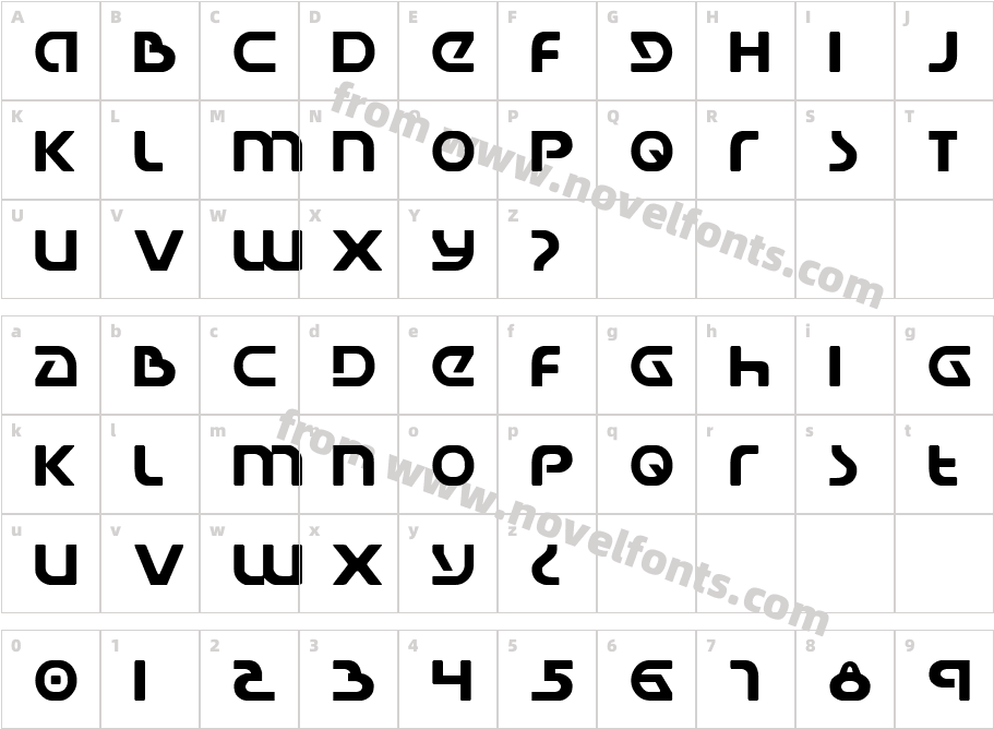 Universal JackCharacter Map