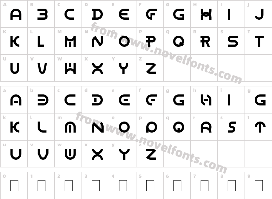 Dome CircleCharacter Map