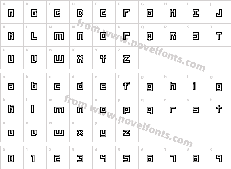 Unlearned BRKCharacter Map