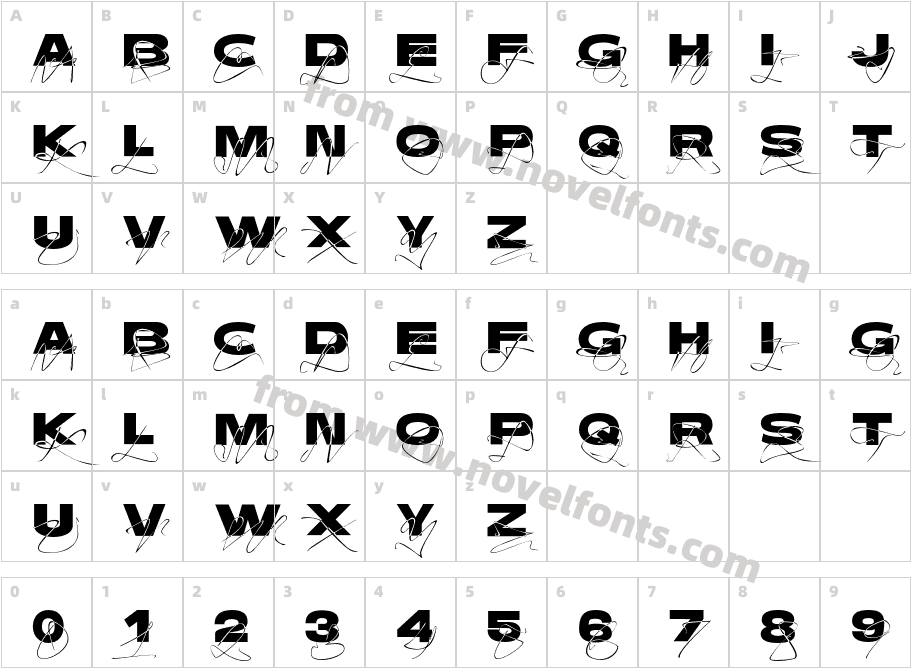 Until I DieCharacter Map