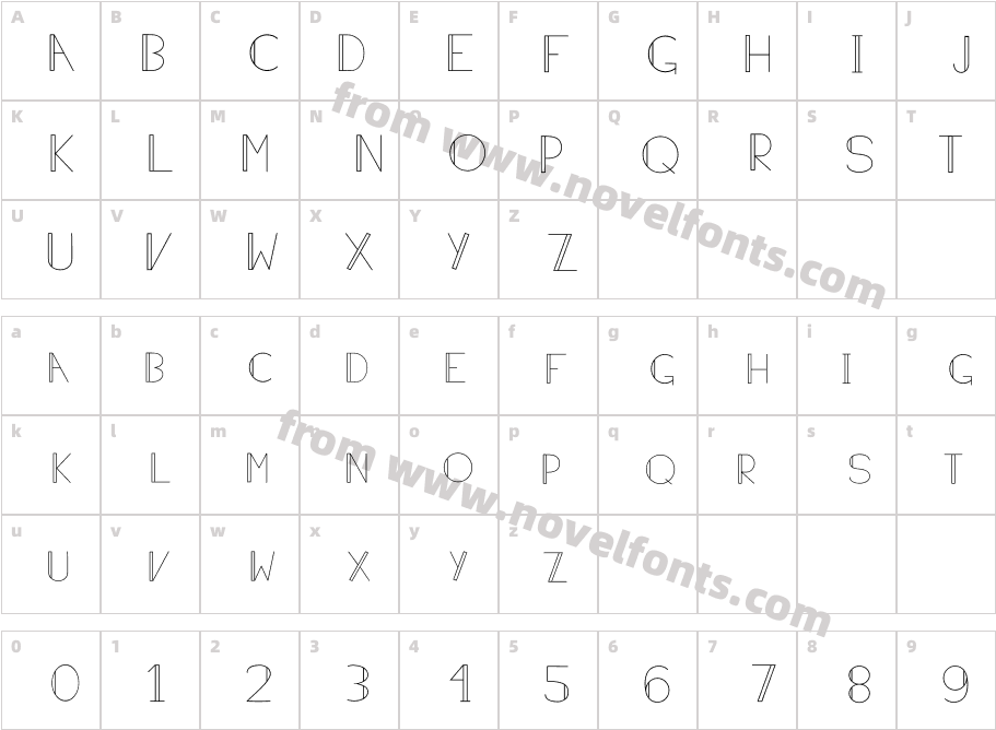 Untitled1Character Map