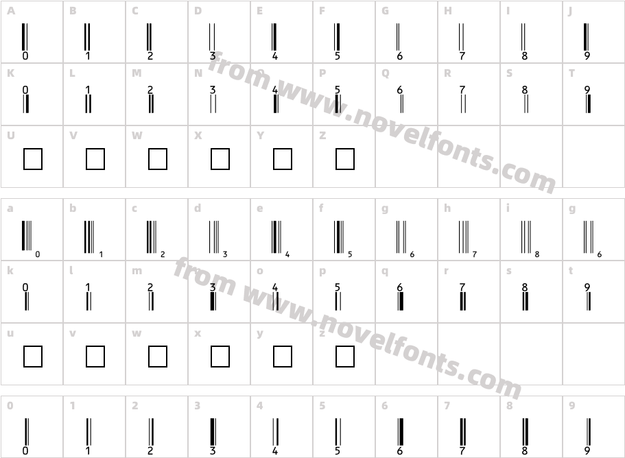 UpcBwrP36TtCharacter Map