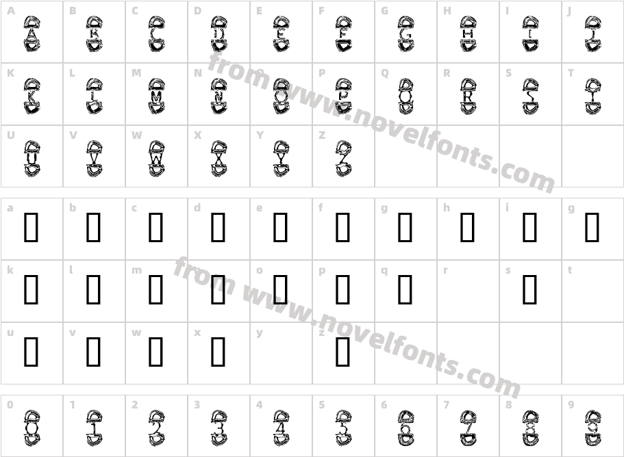 VENUECharacter Map