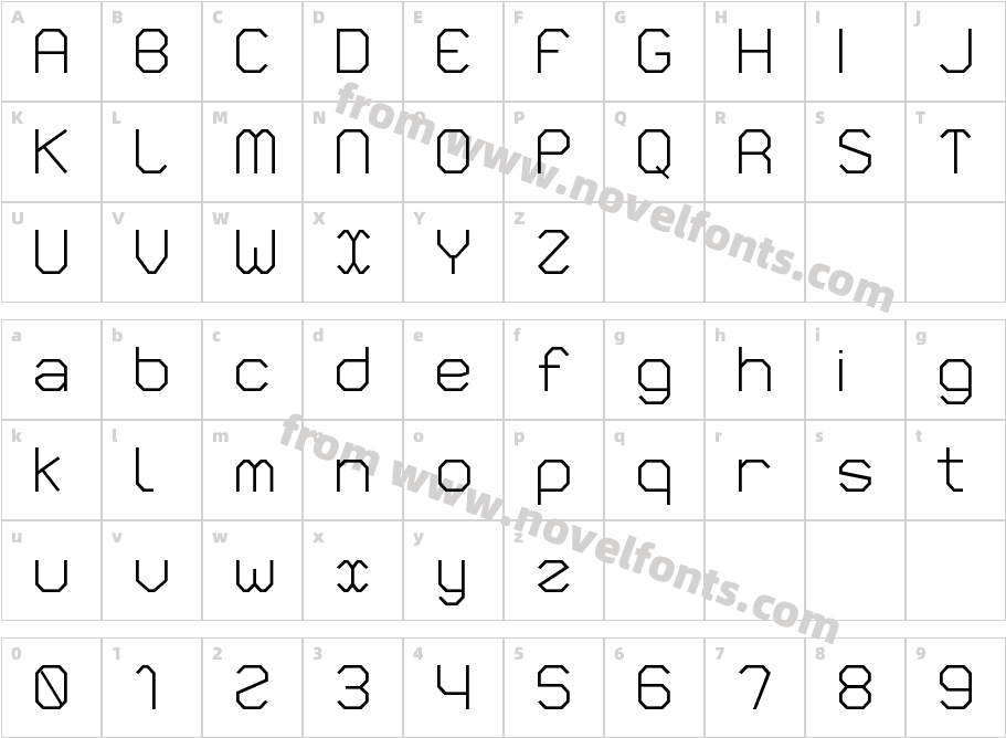 VLOBJCharacter Map