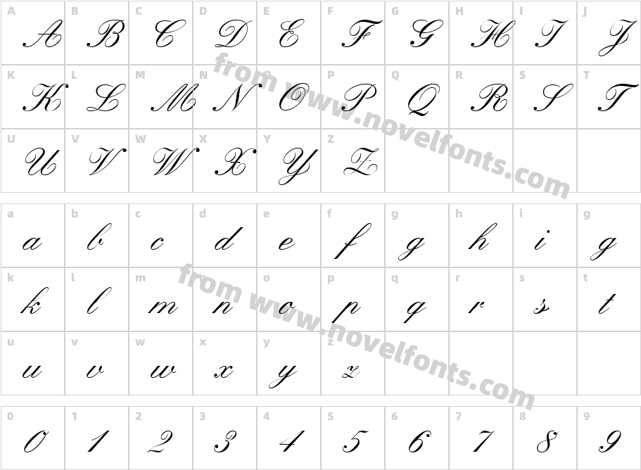 VNI-Kun-BoldCharacter Map