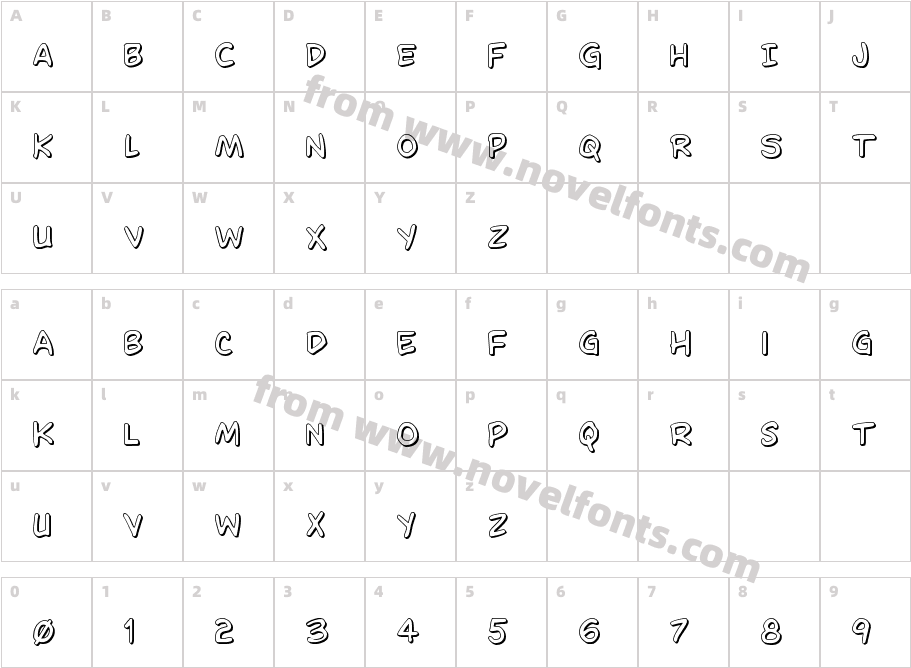 Domino Mask 3DCharacter Map