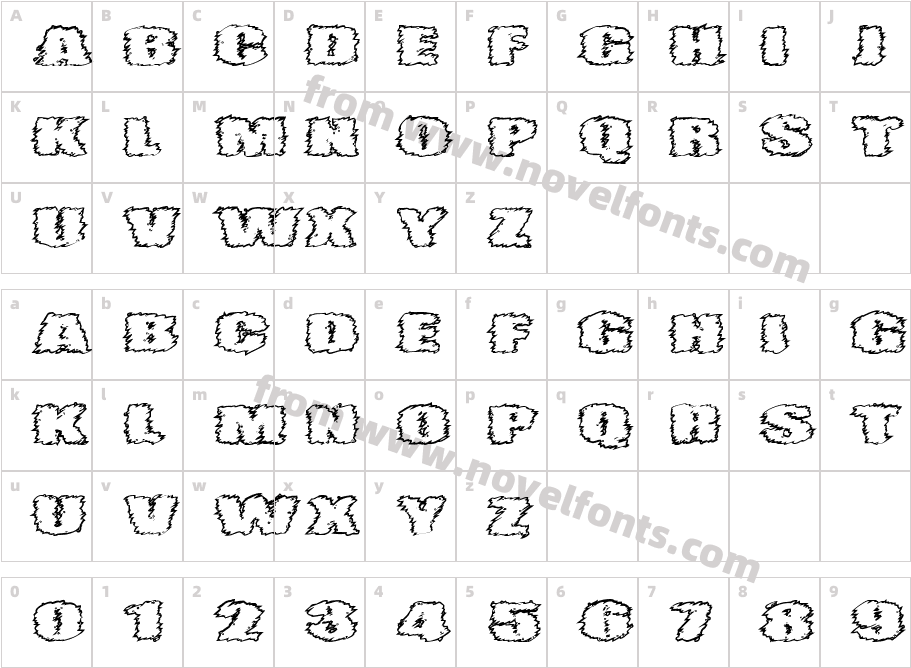 VTC AngoraChikCharacter Map