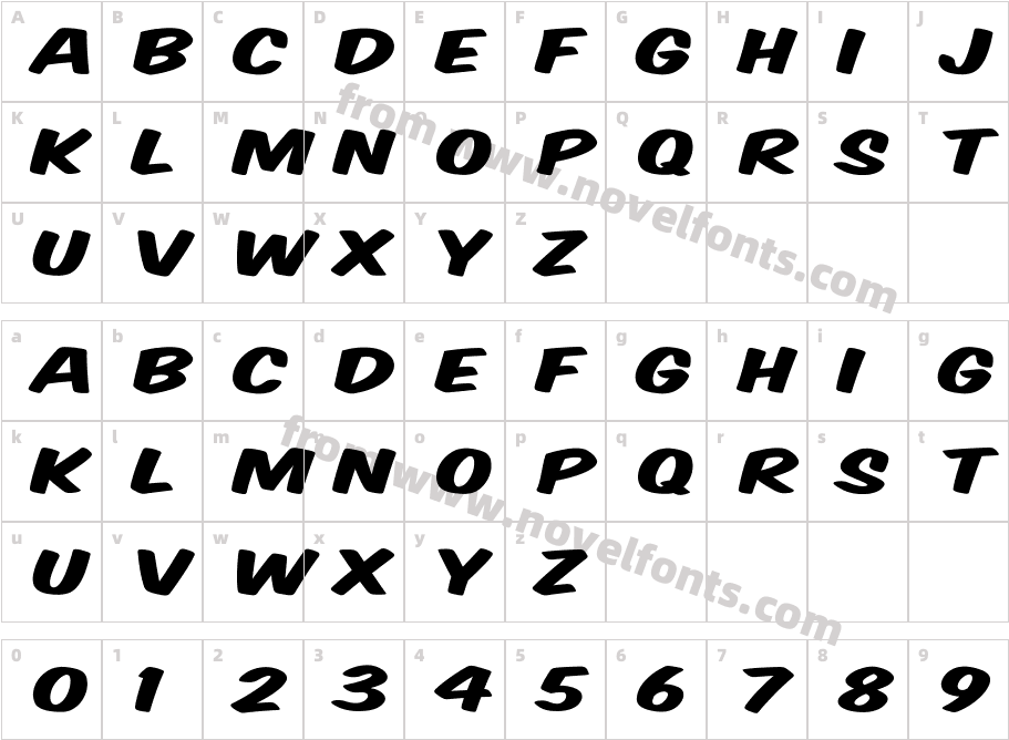 VTCSuperMarketSaleDisplayCharacter Map