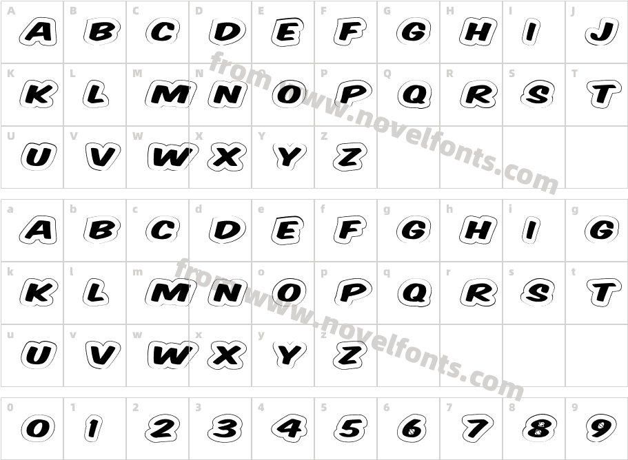 VTCSuperMarketSaleDisplayWiredCharacter Map