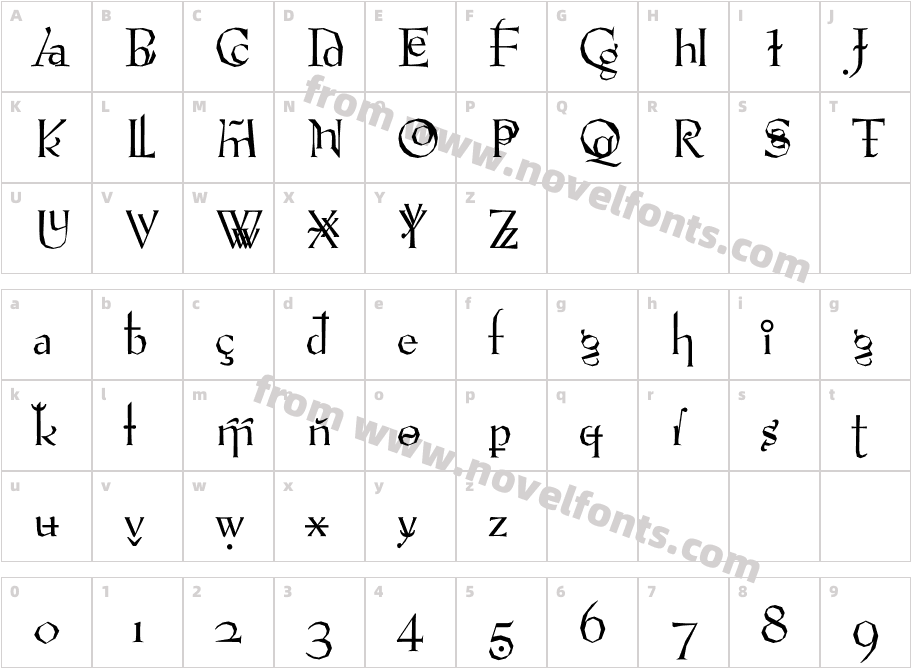 VTPompousCircumstance ChiseledCharacter Map