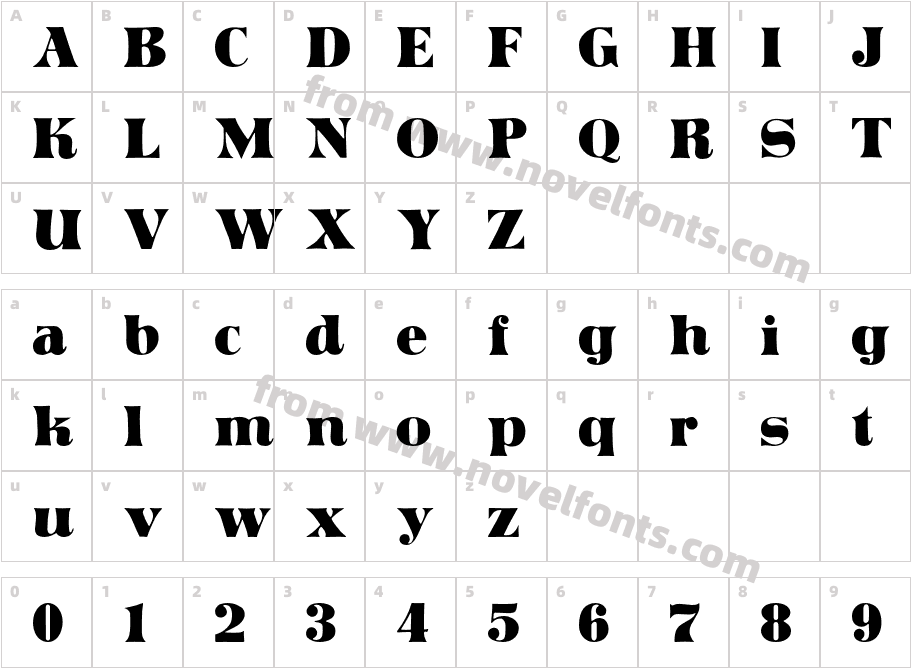 DominoCharacter Map