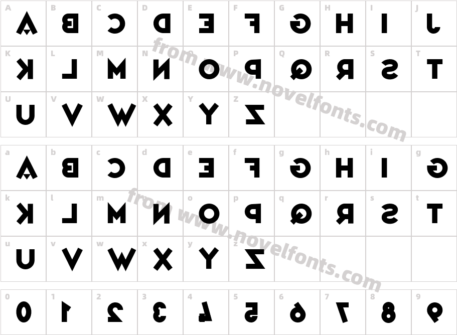 Varieté MirageCharacter Map