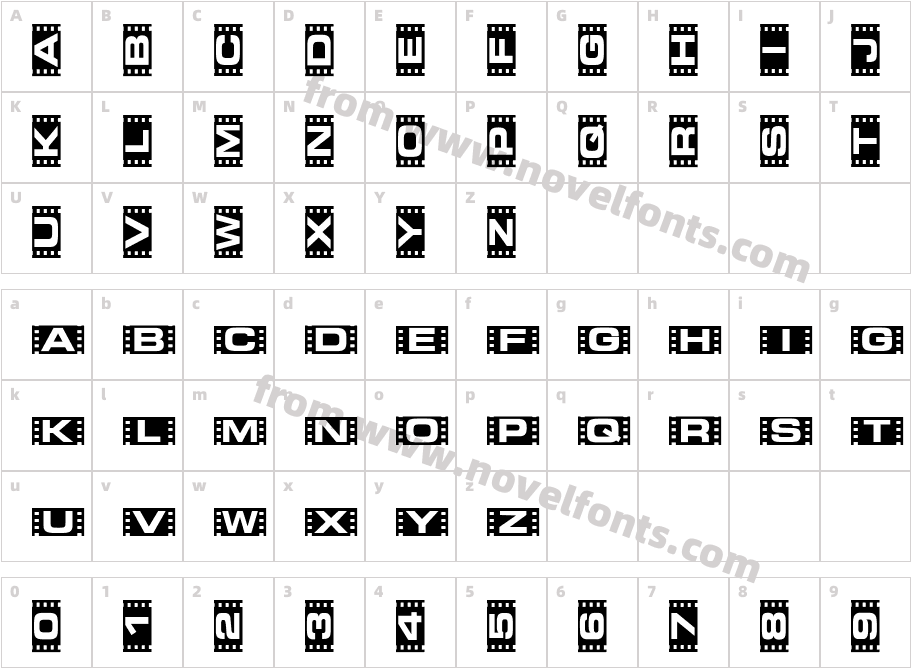 Vedette NoireCharacter Map