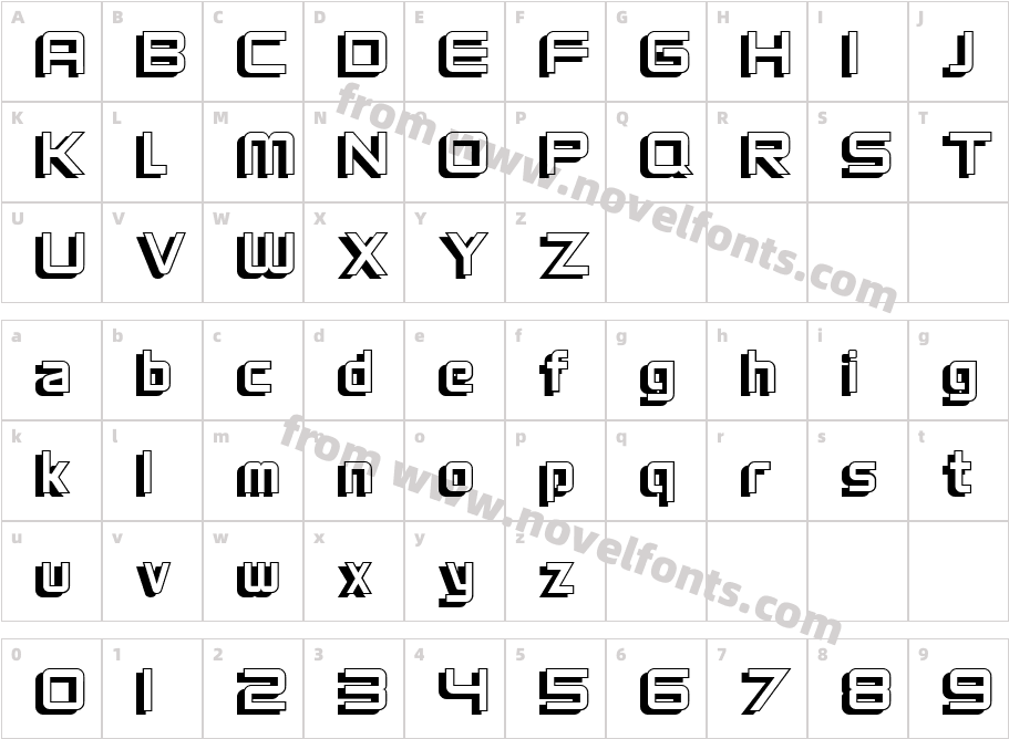 VentureShadowCharacter Map