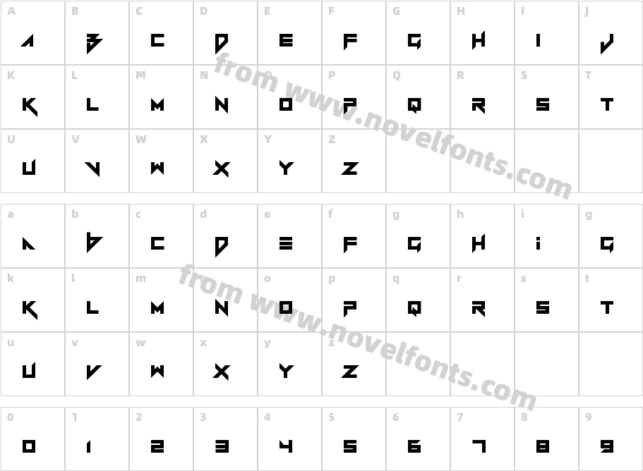 Vermin Vibes Redux RegularCharacter Map