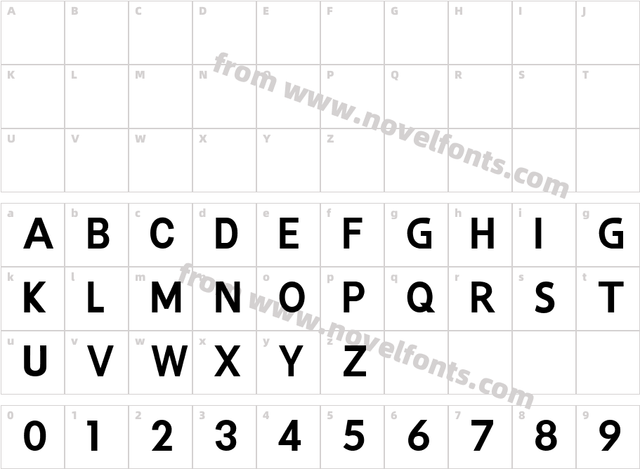 VertexioCharacter Map