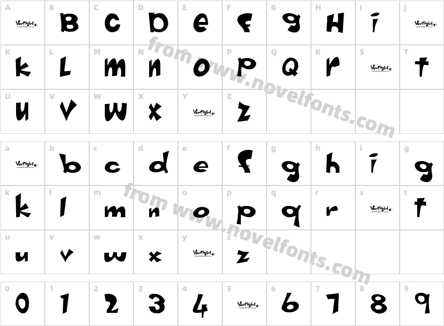 VertigirlCharacter Map