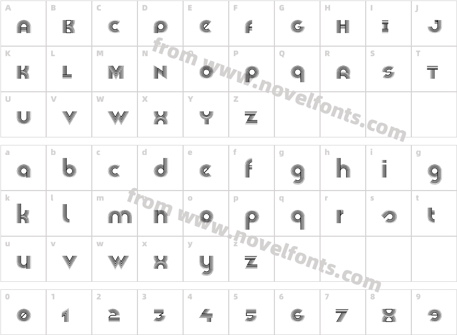 Veselka4FCharacter Map