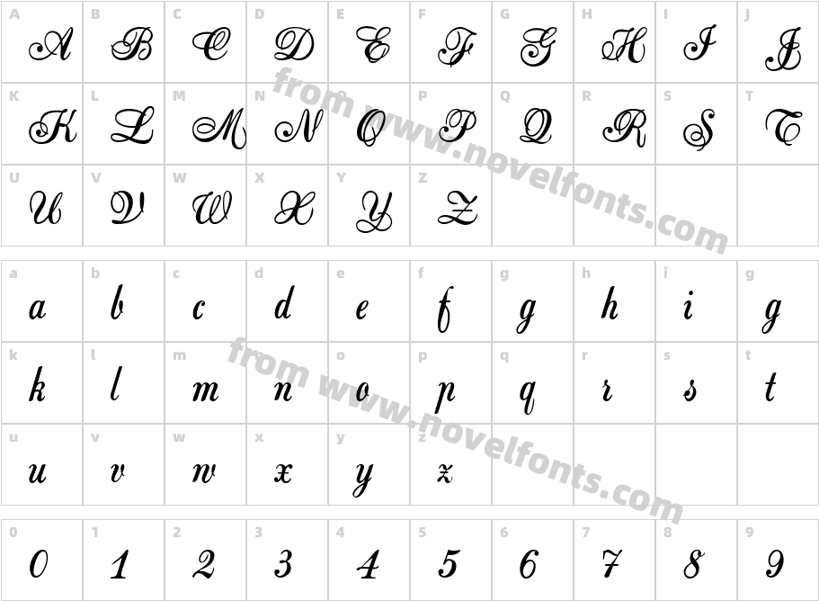 Viceroy JFCharacter Map