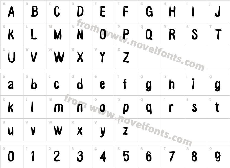 Victor VectorCharacter Map