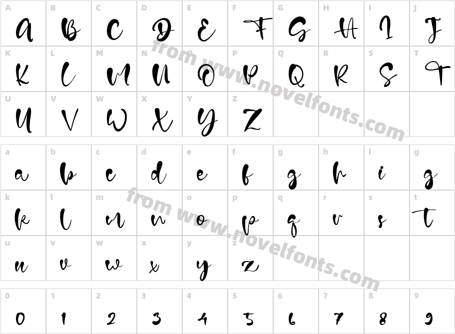 Donna GraceCharacter Map