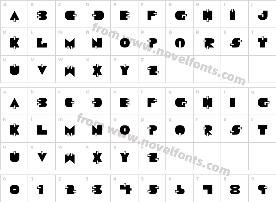 Video StarCharacter Map