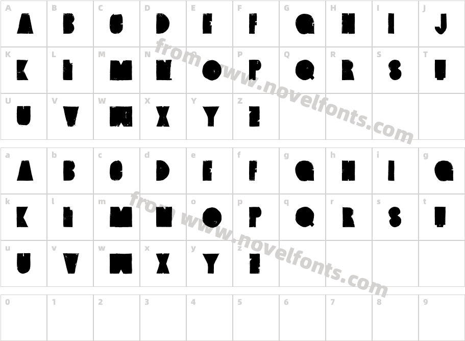 VintageDenim-SetACharacter Map