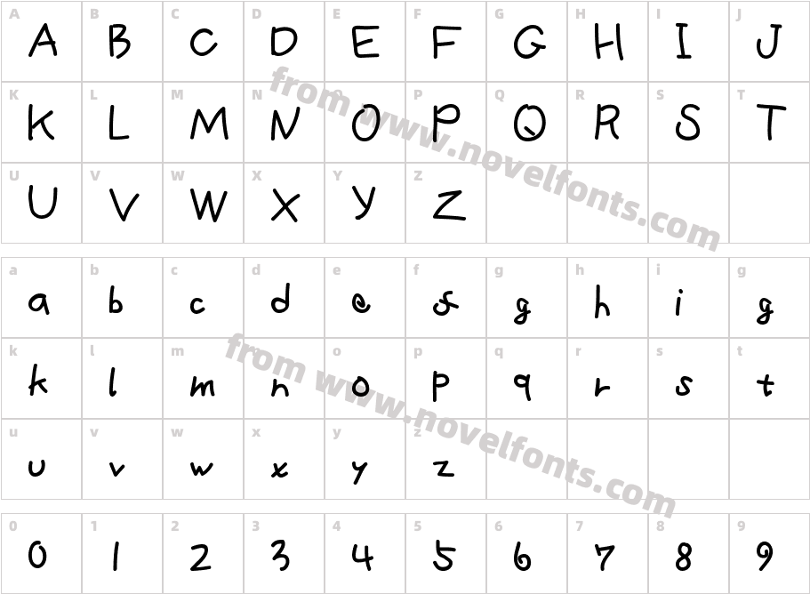 DoodleCharacter Map