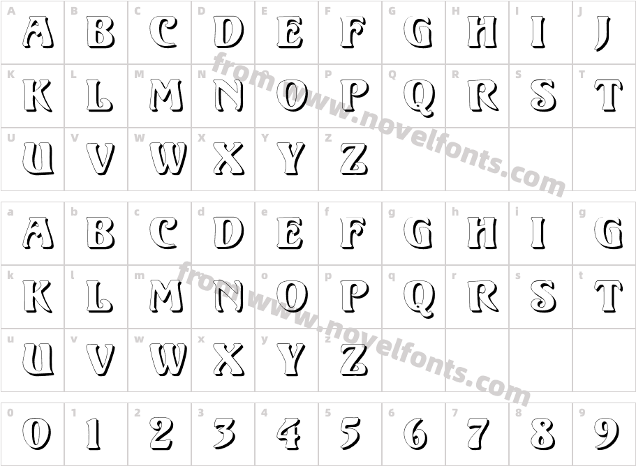 Volute-ShadowCharacter Map