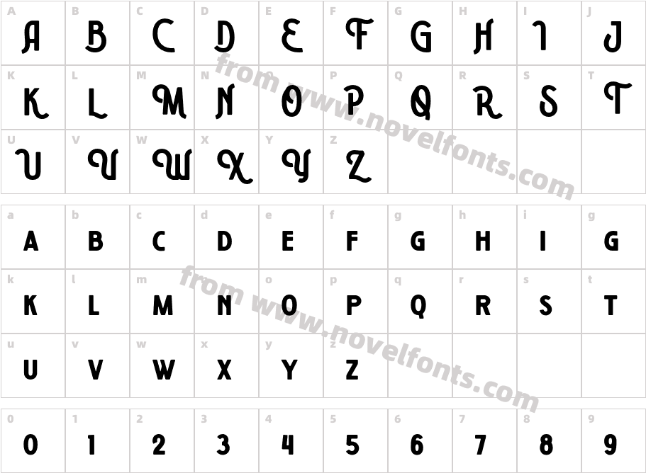 VonderCleanCharacter Map