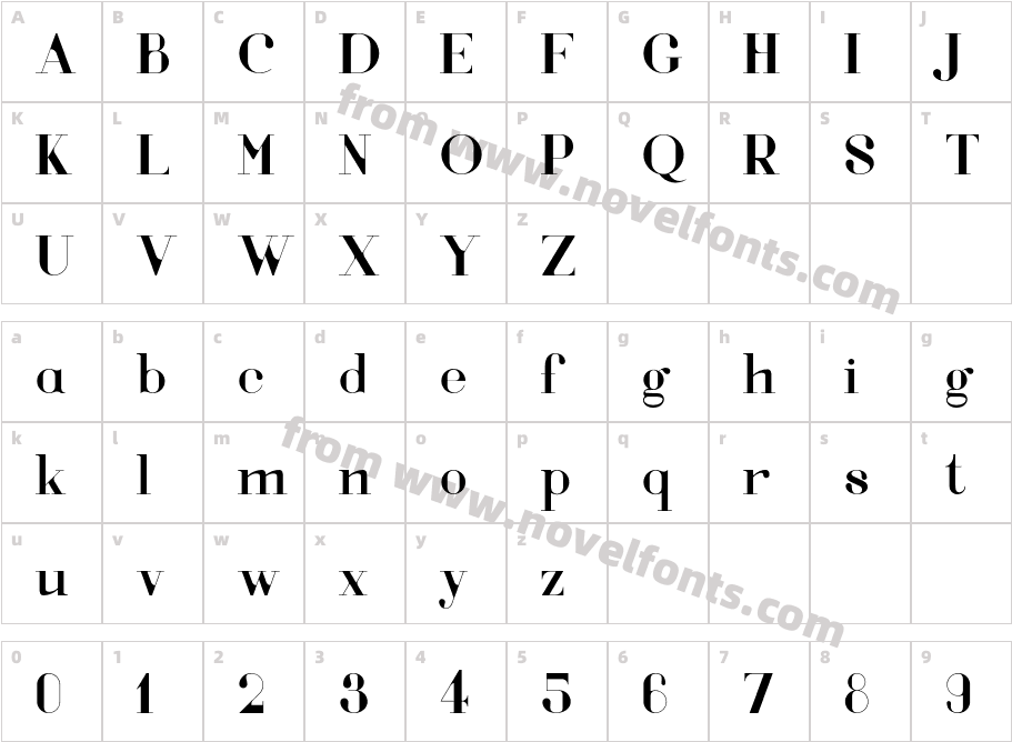 VoorCharacter Map