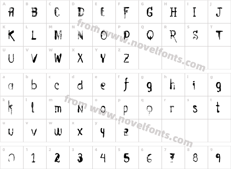 Vtks EntulhoCharacter Map