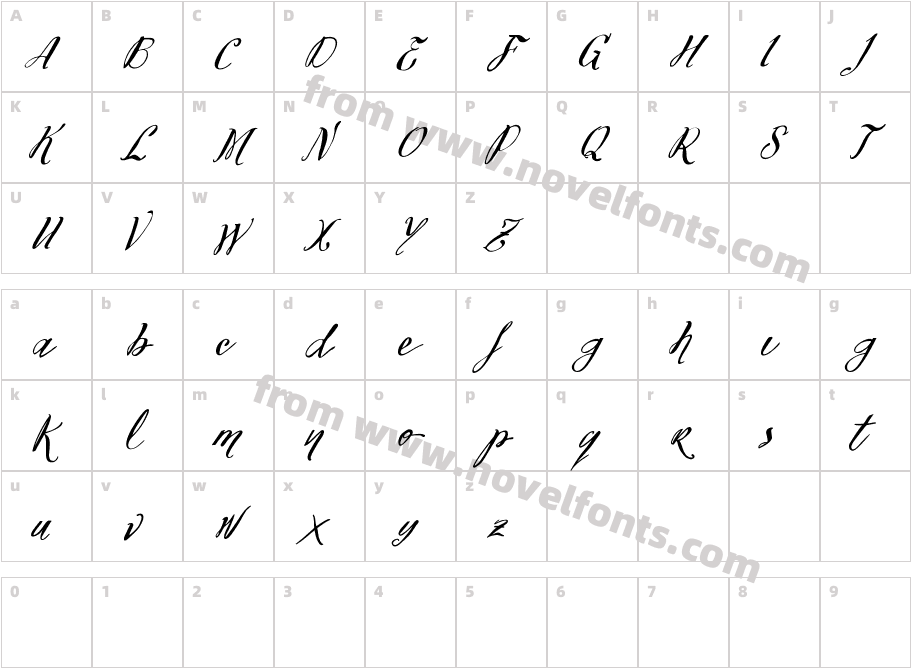 Vtks Felicidade 2016Character Map