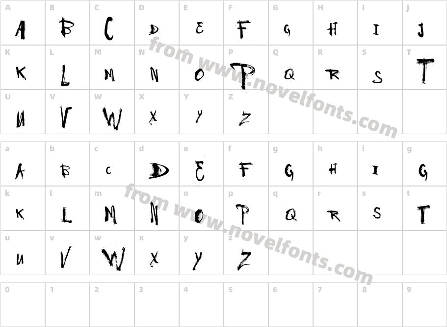 Vtks Have a Nice DayCharacter Map