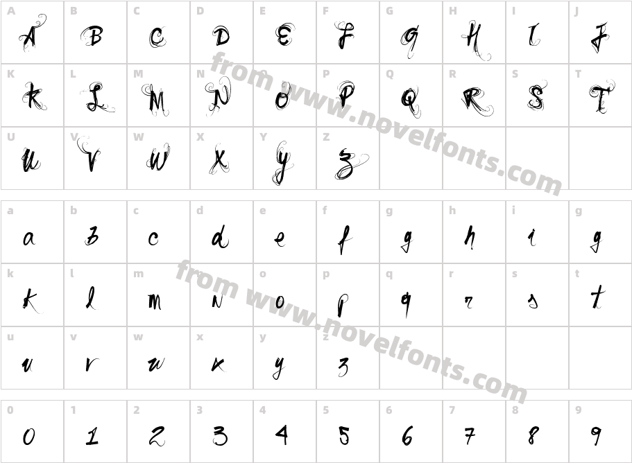 Vtks SonhoCharacter Map