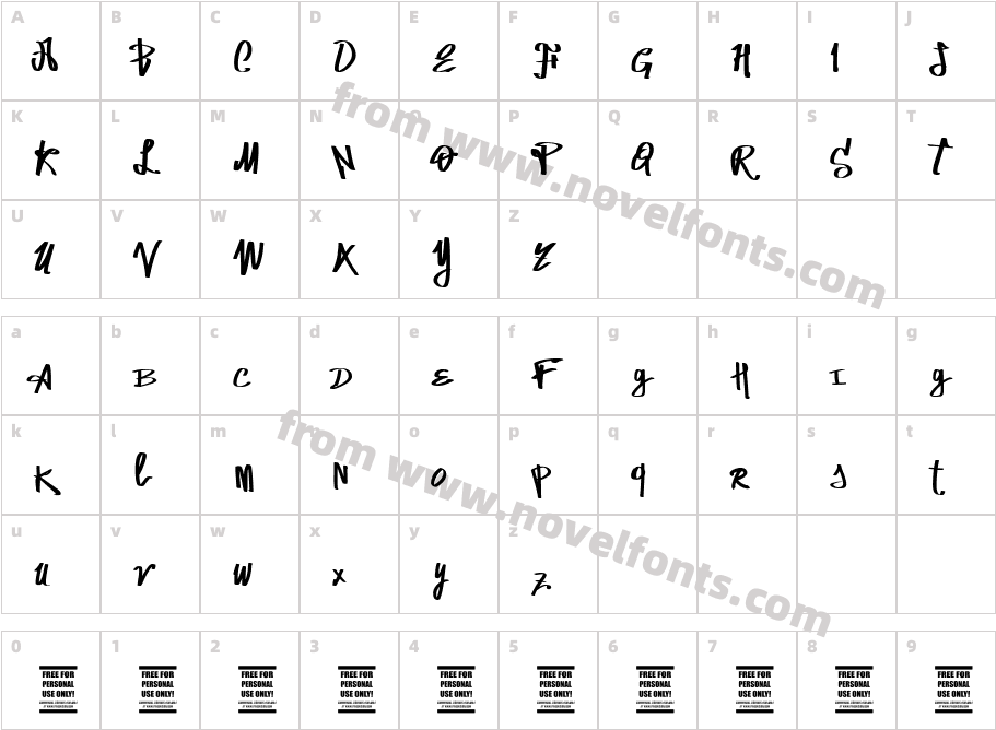 Vtks Street VisionCharacter Map