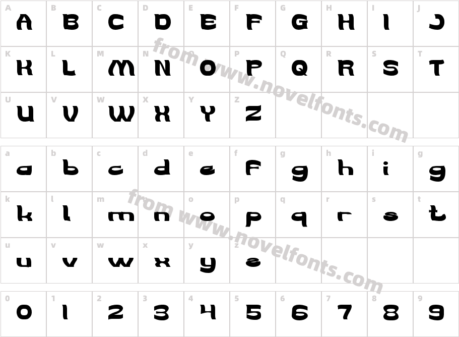 WE ARE THE WORDCharacter Map