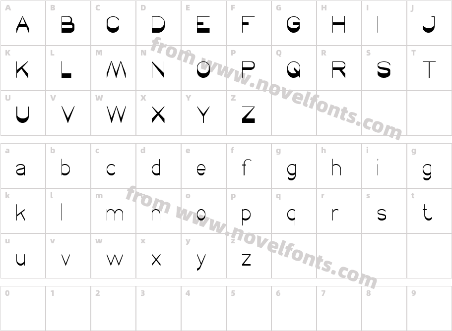 WINNERCharacter Map