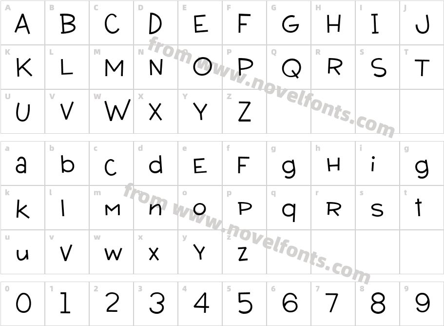 Wacky Action BTN SquareCharacter Map