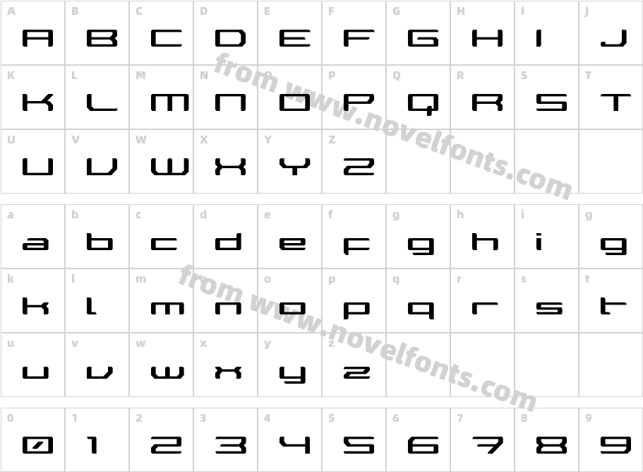 Walker Bot LDR RegularCharacter Map