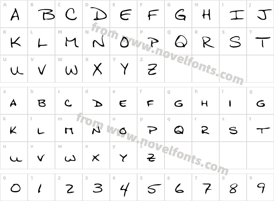 WangleysHand-PlainCharacter Map